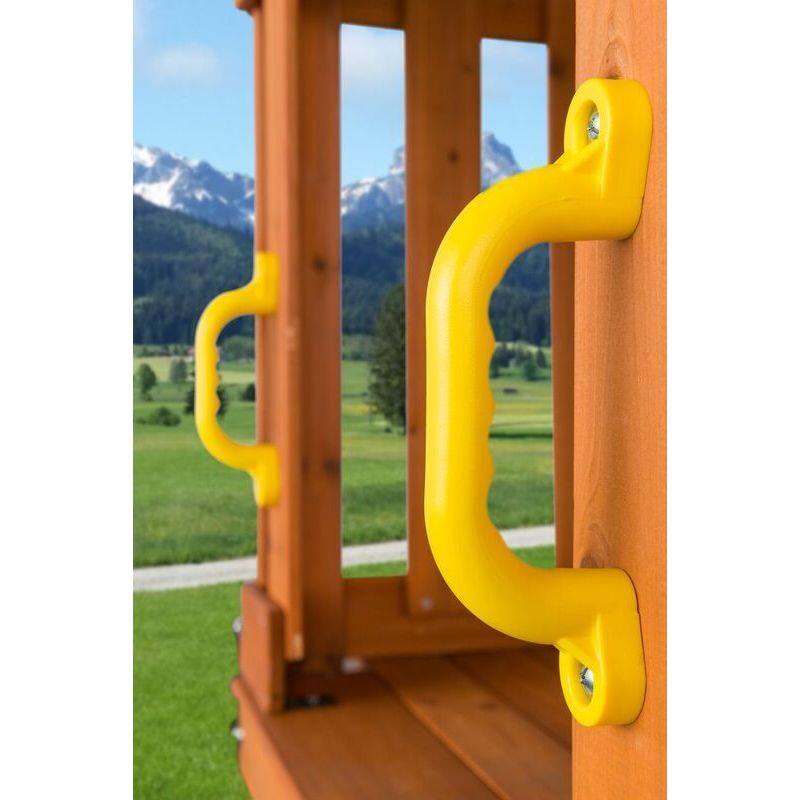 Plastic Playset Safety Handles, One Pair, 6 Colors, Hardware Included