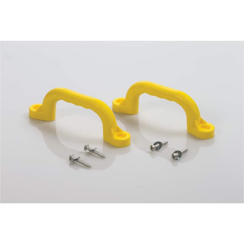 Plastic Playset Safety Handles, One Pair, 6 Colors, Hardware Included