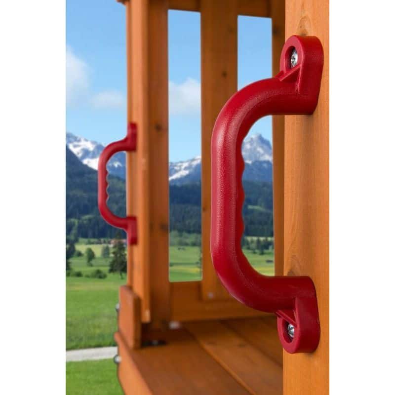 Plastic Playset Safety Handles, One Pair, 6 Colors, Hardware Included