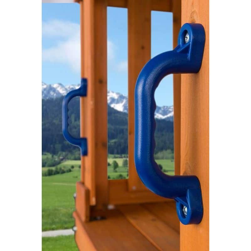 Plastic Playset Safety Handles, One Pair, 6 Colors, Hardware Included