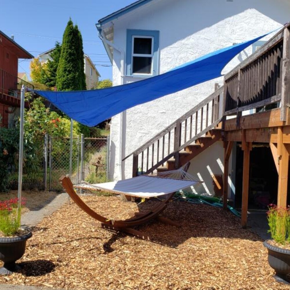 Shop Aleko 18 X 18 Feet Waterproof Sun Shade Sail Canopy Tent