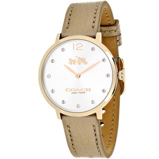 coach slim easton watch