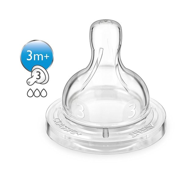 avent medium flow nipple
