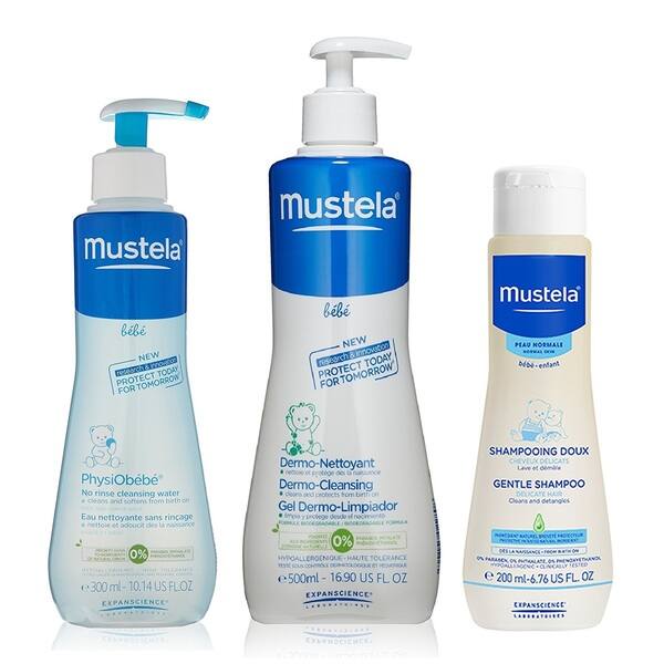 Mustela Physiobebe No Rinse Cleansing With Dermo Cleansing And Infant Shampoo Overstock