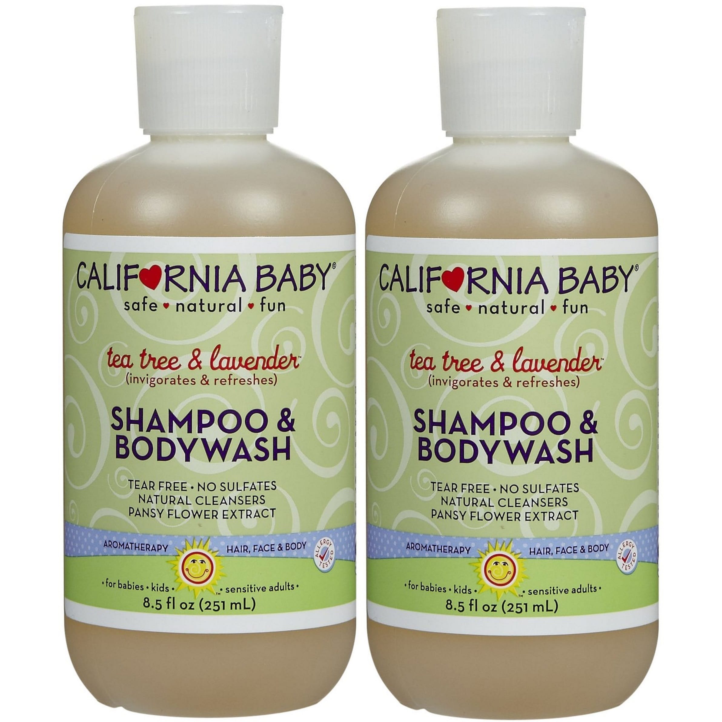 california baby tea tree and lavender shampoo