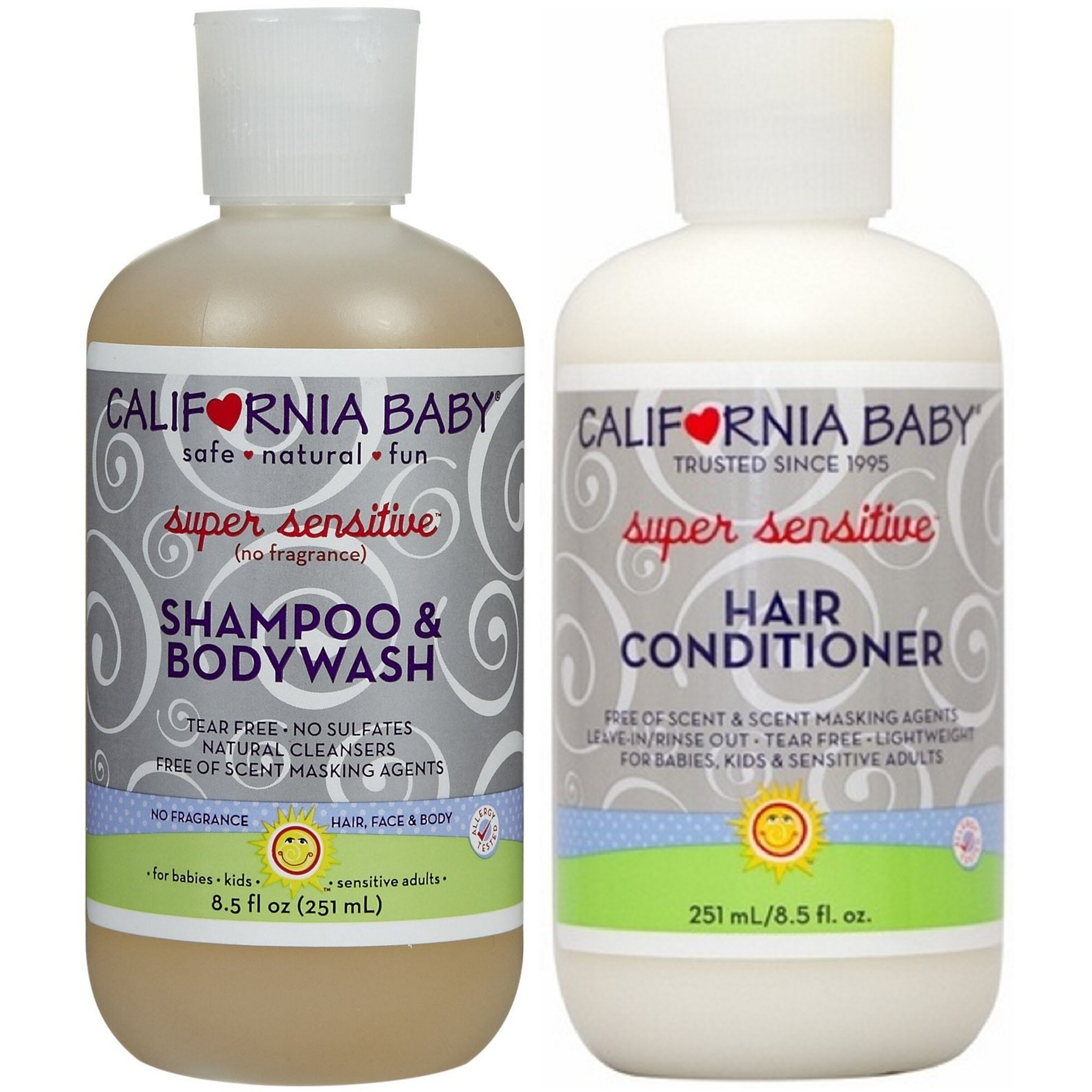 california baby sensitive shampoo