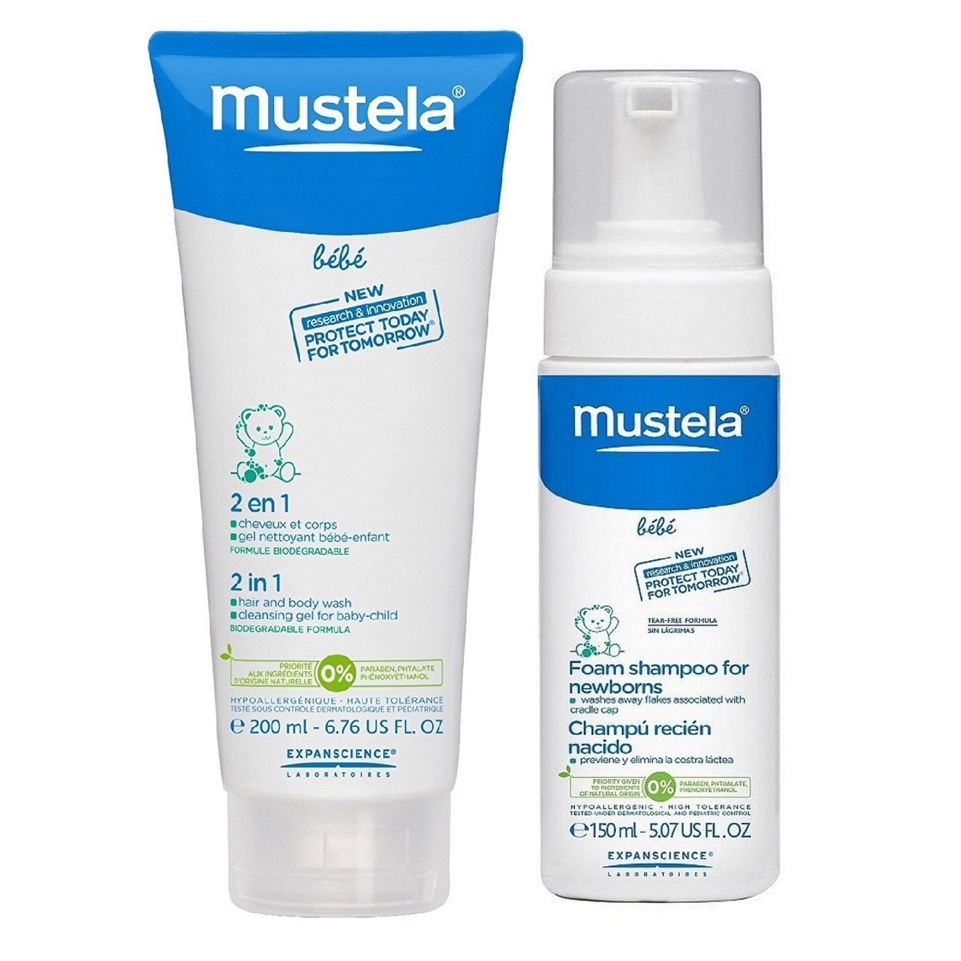 mustela shampoo and body wash