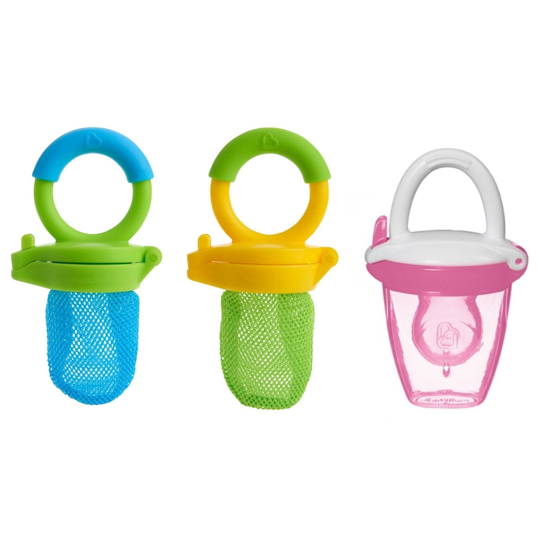 Shop Munchkin Fresh Food Feeders With Silicone Feeder Pink