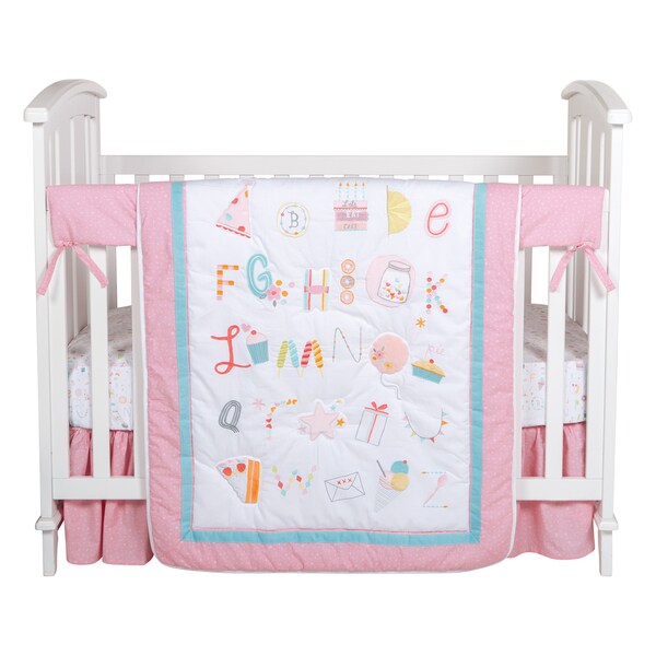 alphabet crib bedding