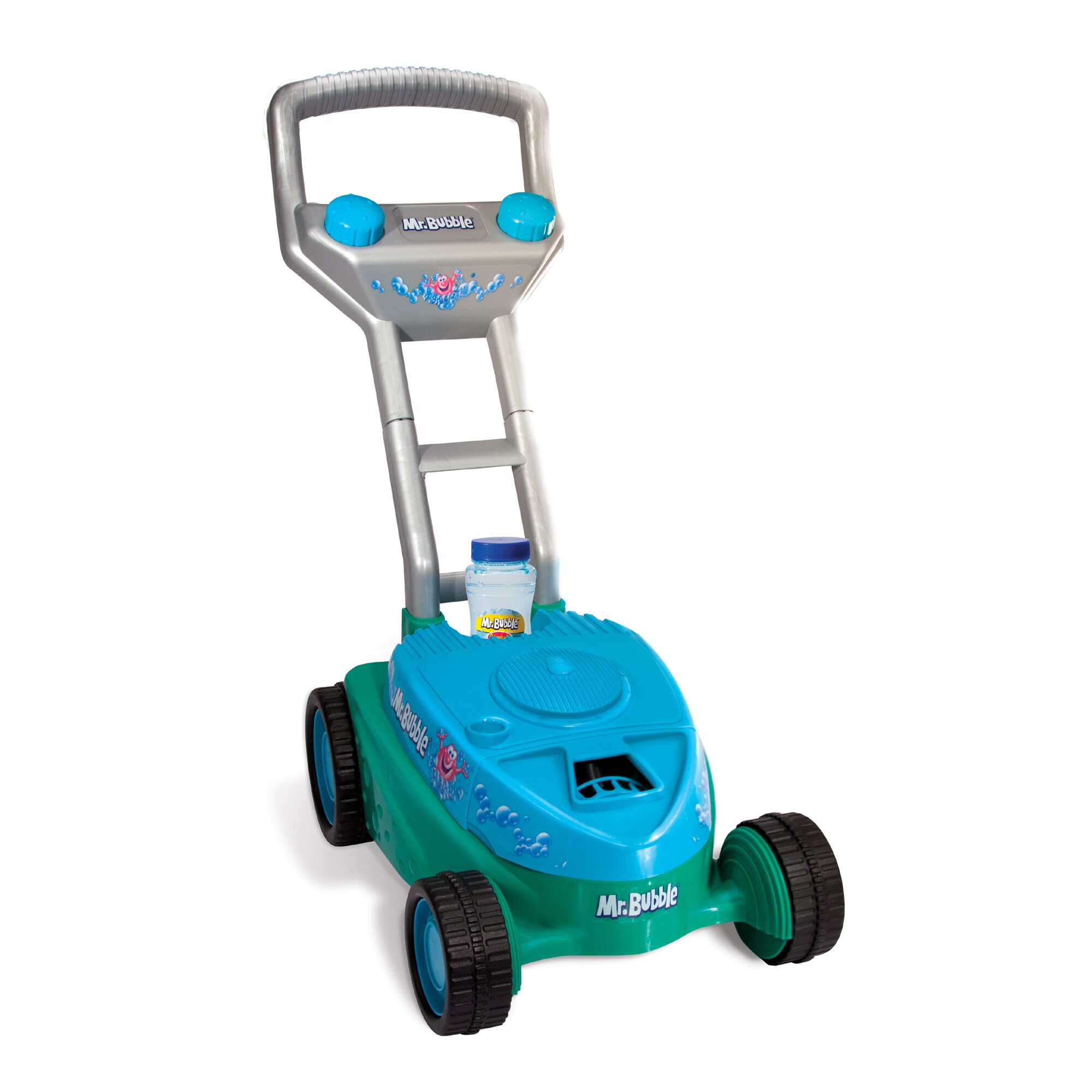 push and bubble mower