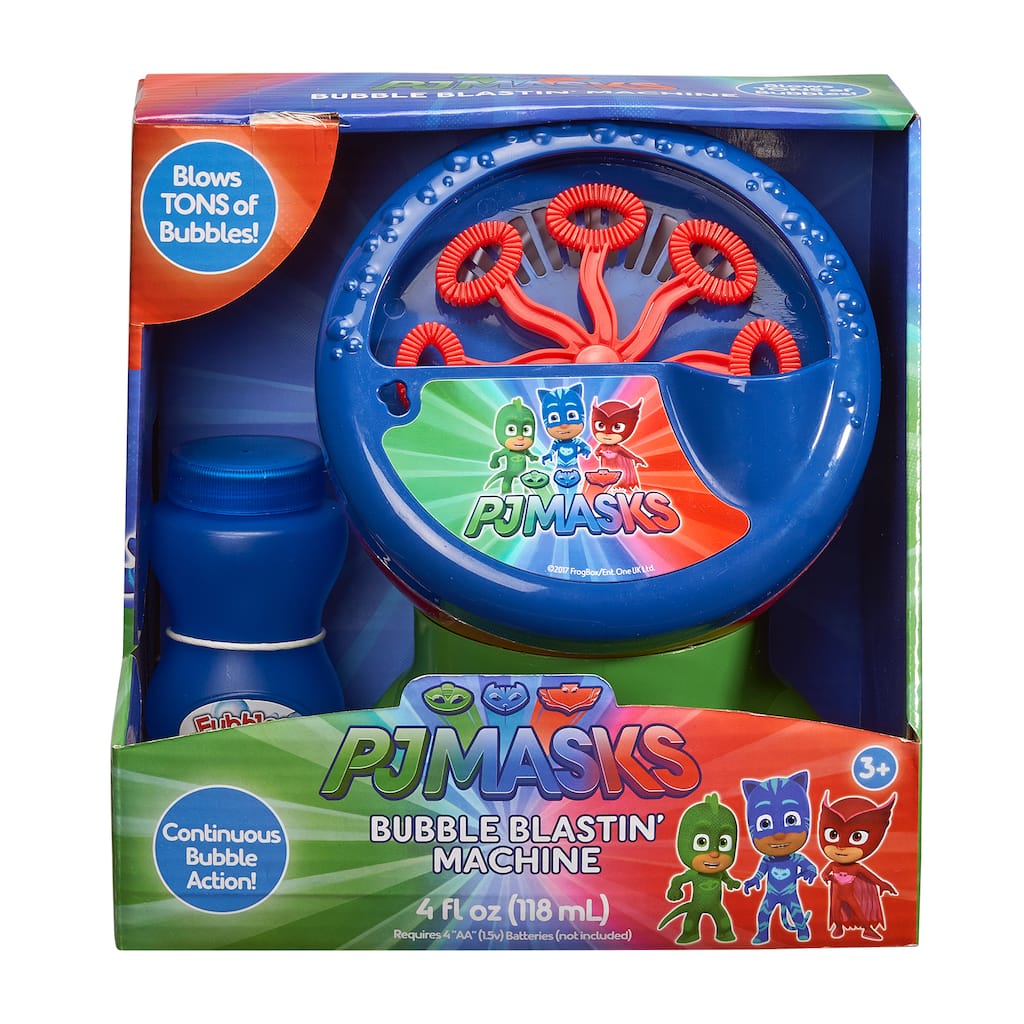 Little Kids PJ Masks Bubble Blastin Machine