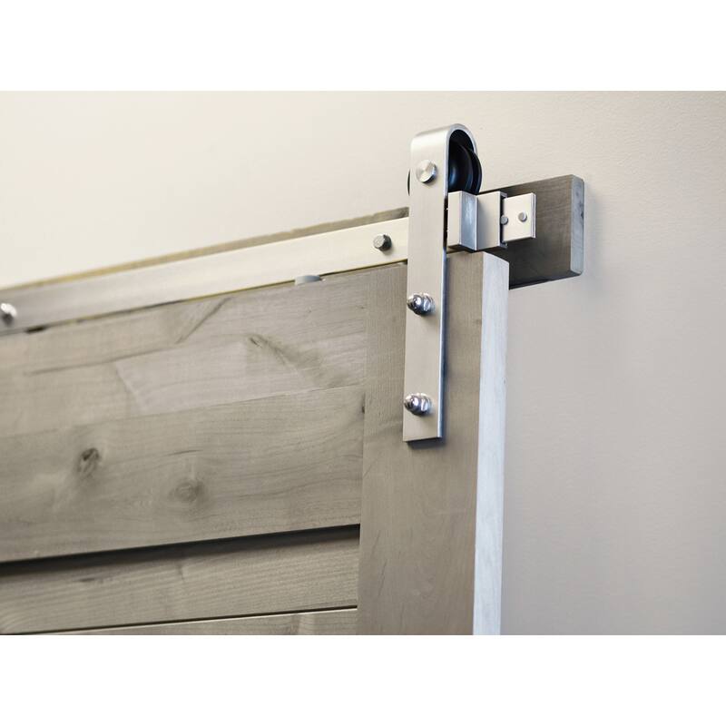Barn Door Kit Satin Nickel