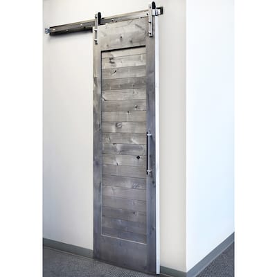 Barn Door Kit Satin Nickel
