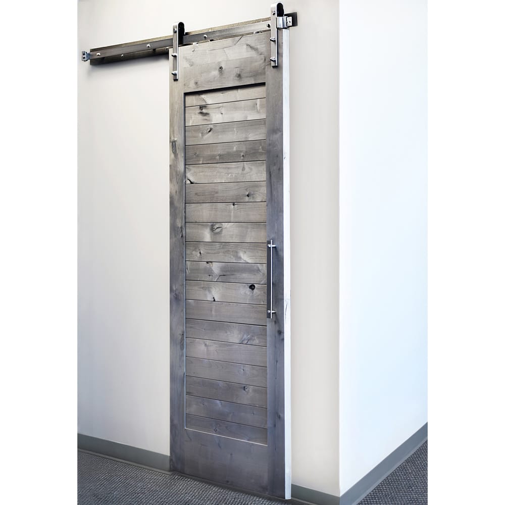 Barn Door Kit Satin Nickel