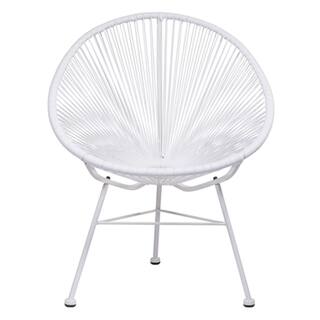 Acapulco White Vinyl Indoor/Outdoor Patio Chair