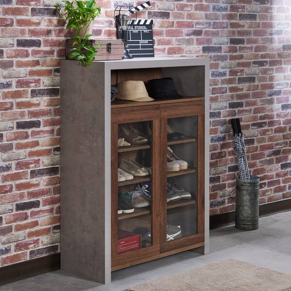 Shop Furniture Of America Naiz Industrial Multi Shelf Storage Shoe