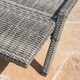 Felton Outdoor Wicker Chaise Lounge with Cushion (Set of 2) by Christopher Knight Home - Thumbnail 6