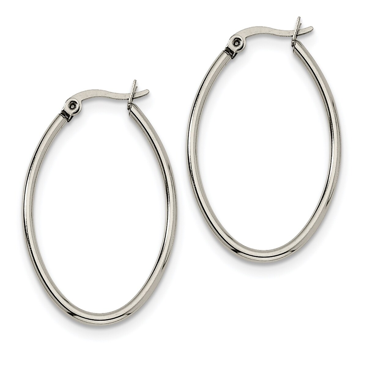 chisel stainless steel earrings