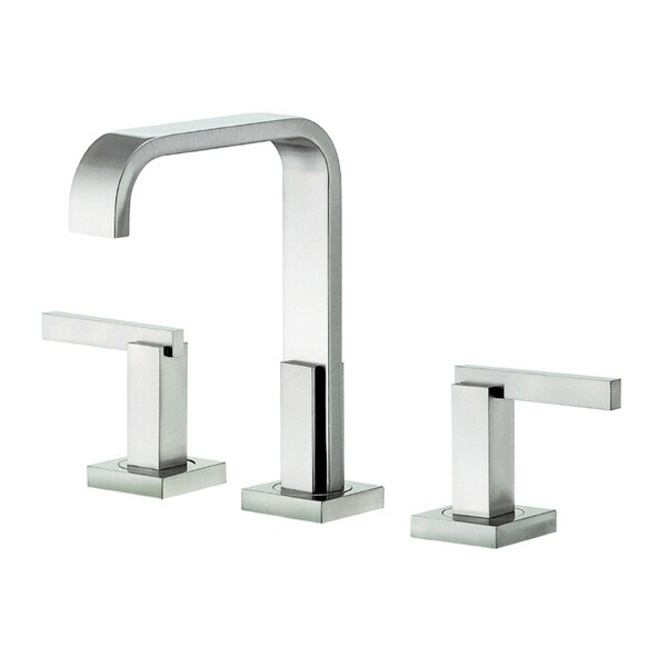 Danze Sirius Trim Line 2H Brushed Nickel 1.2gpm Mini-widespread Lavatory Faucet with Metal Touch Down Drain