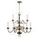 preview thumbnail 3 of 1, Hayden Polished Brass 9-Light Chandelier