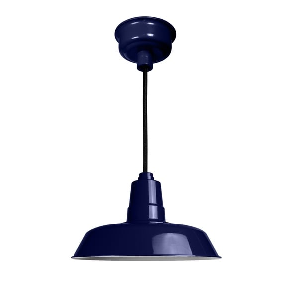 18" Oldage LED Pendant Light in Cobalt Blue. Opens flyout.