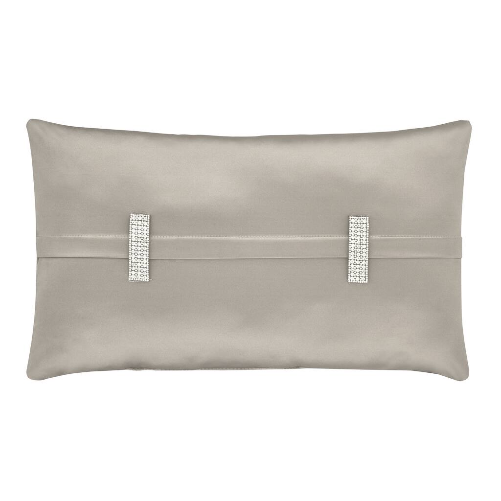 J. Queen New York Satinique Boudoir Decorative Throw Pillow