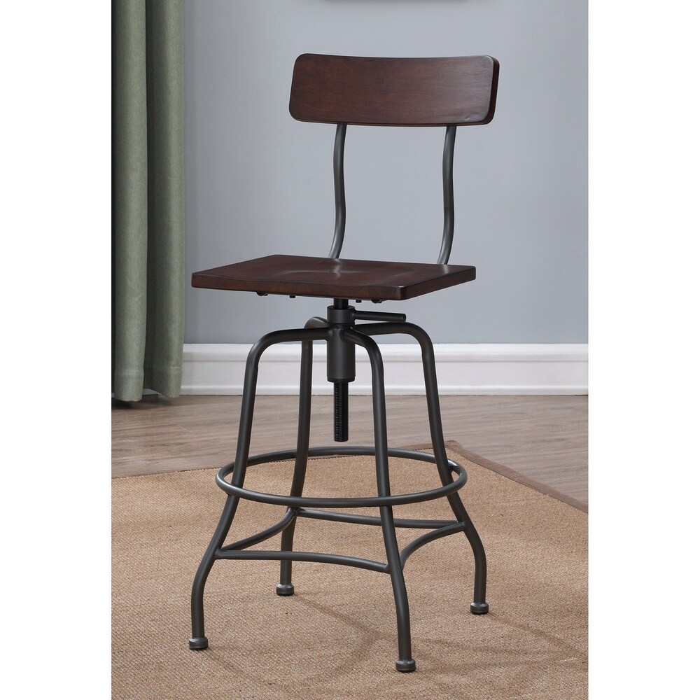 Garrett Adjustable Height Stool By Greyson Living See Product Description See Product Description On Sale Overstock 16642103