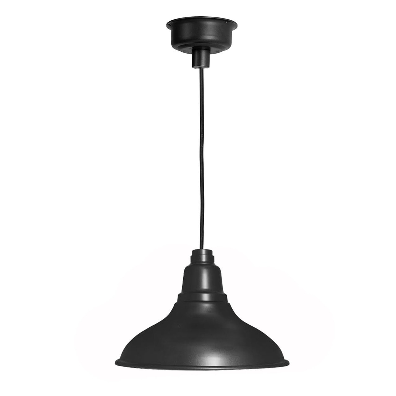 black barn ceiling light