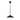Peony LED Mahogany Bronze 12-inch Pendant Light With Galvanized Silver Downrod