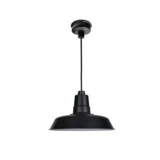 22" Oldage LED Pendant Light in Matte Black