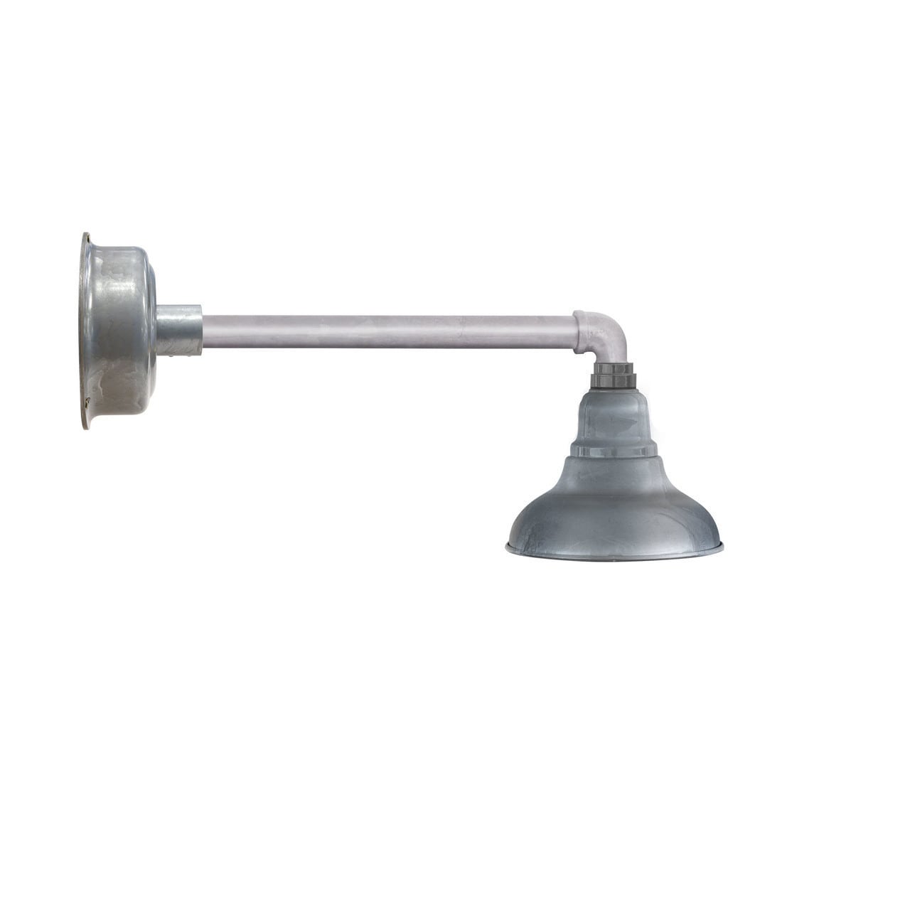 Shop 8 Dahlia Led Barn Light With Metropolitan Arm In Galvanized