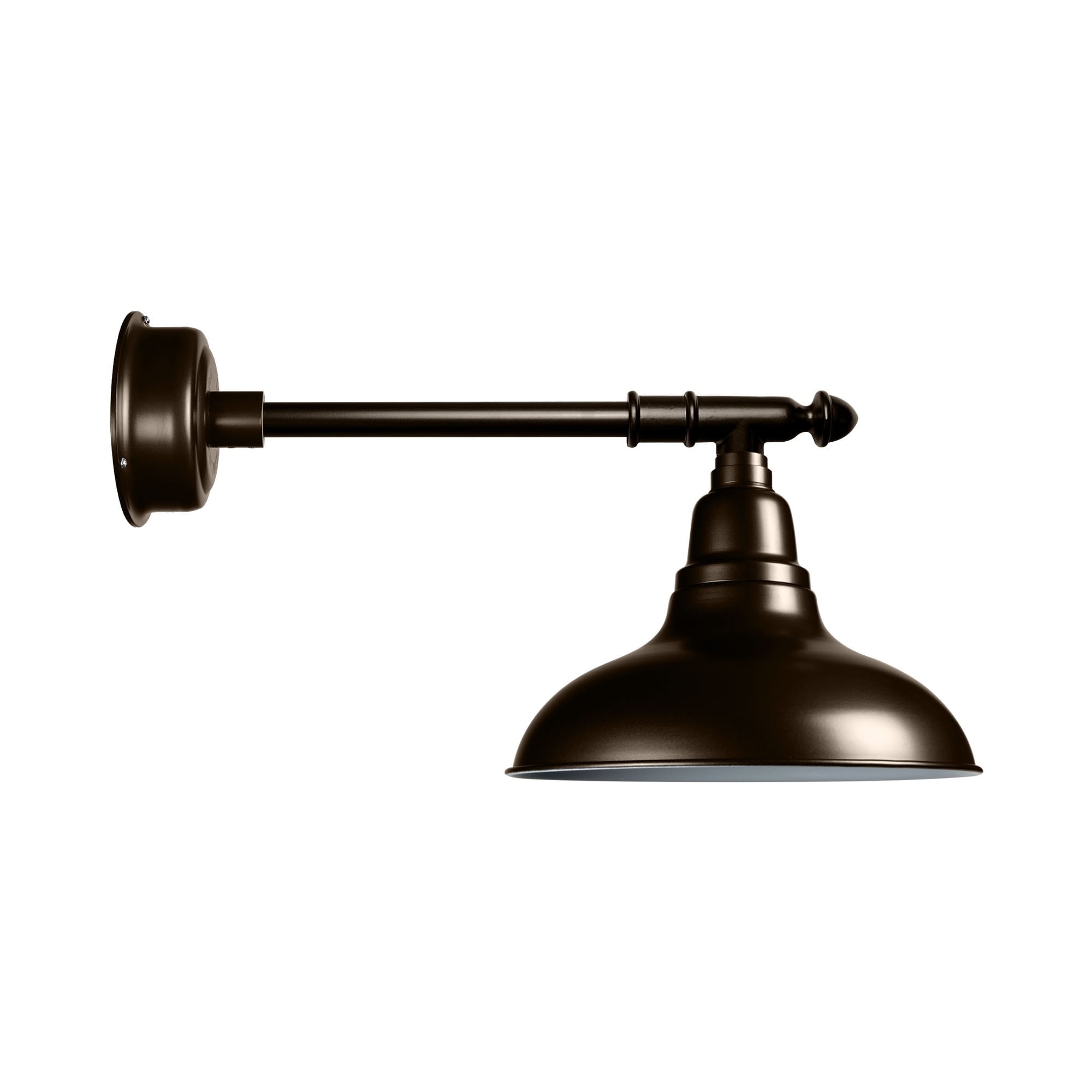 12 Dahlia LED Sign Light with Traditional Arm in Mahogany Bronze 12 Dahlia LED Sign Light with Traditional Arm in Mahogany Bronze