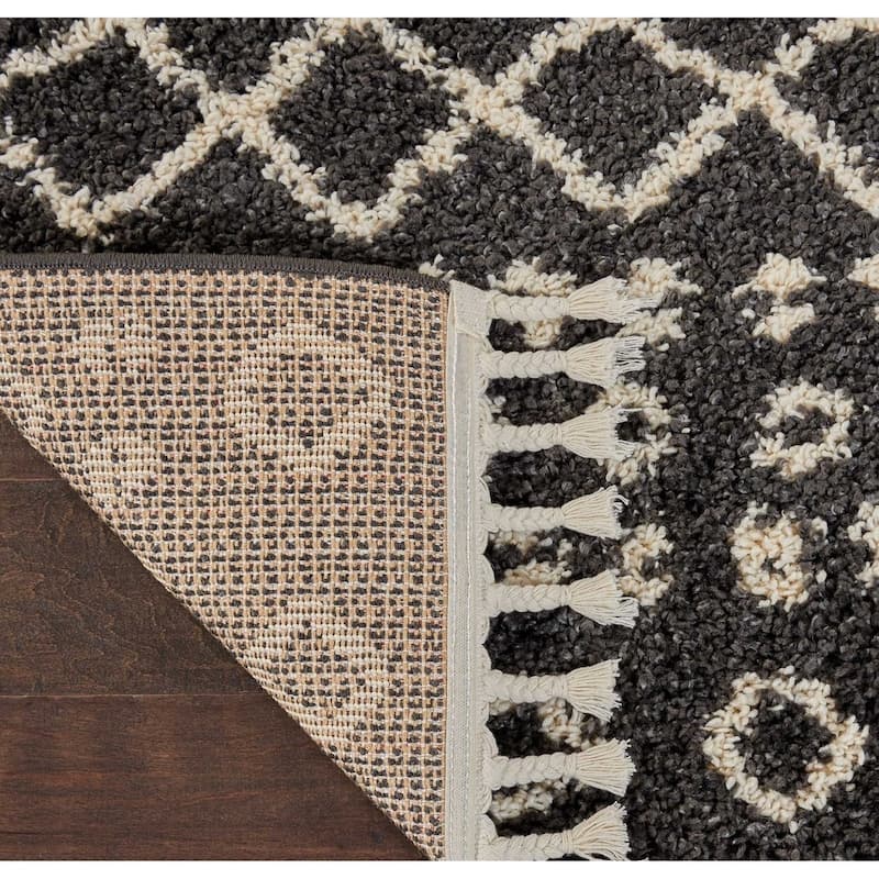 Nourison Moroccan Shag Plush Boho Area Rug