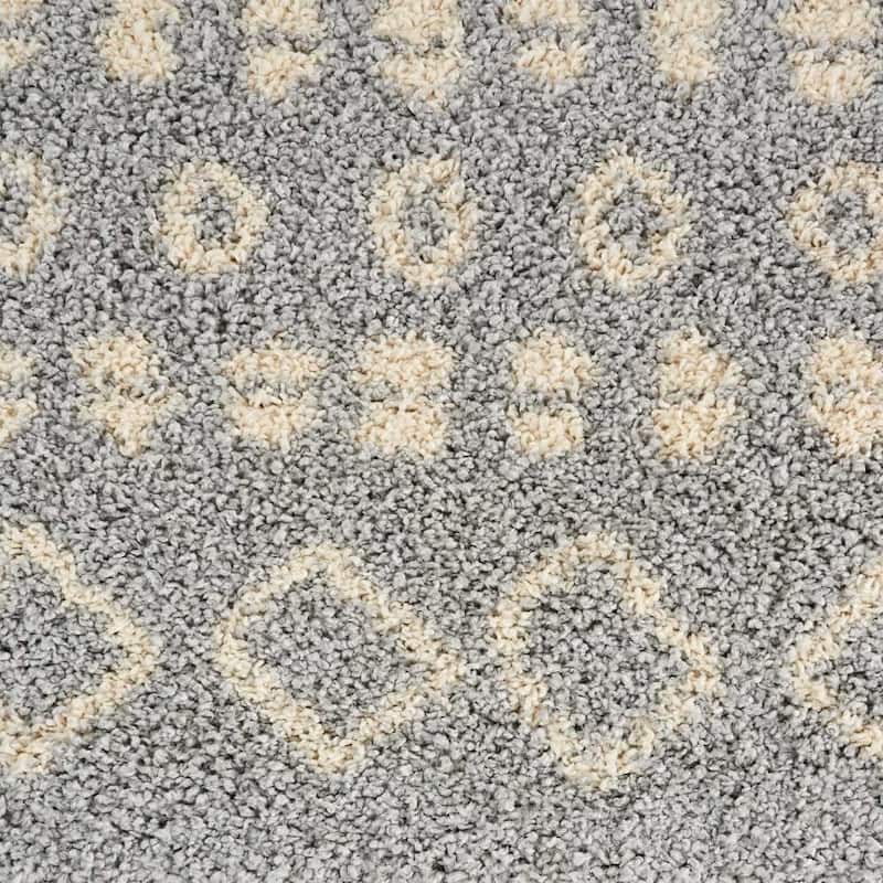 Nourison Moroccan Shag Plush Boho Area Rug