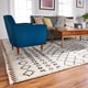 preview thumbnail 2 of 0, Nourison Moroccan Marrakesh Cream Fringe Shag Rug - 7'10" x 10'6"