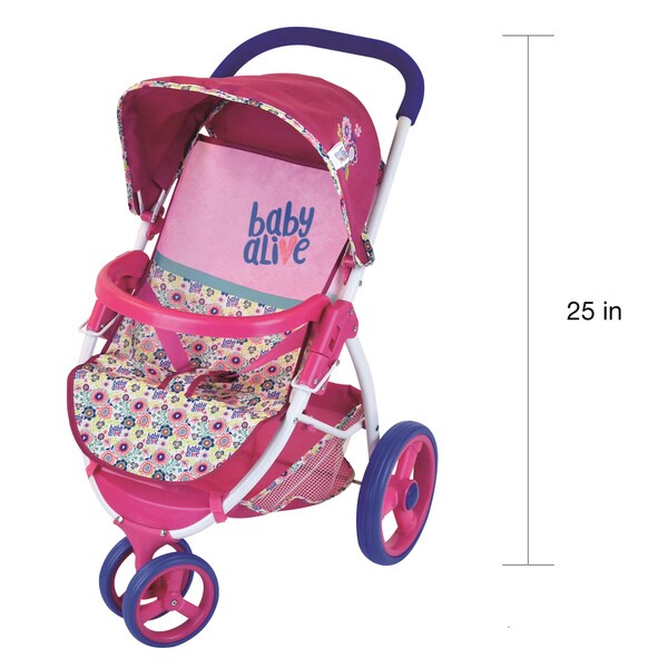 baby alive 2 in 1 dolls pram