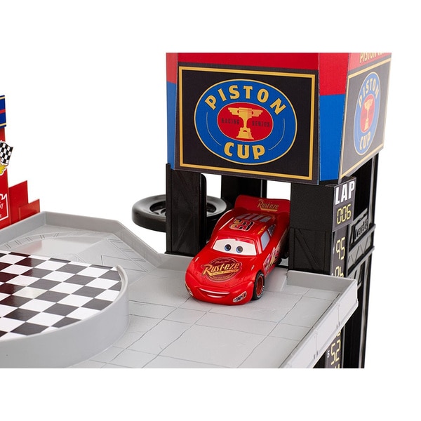 disney cars piston cup racing garage