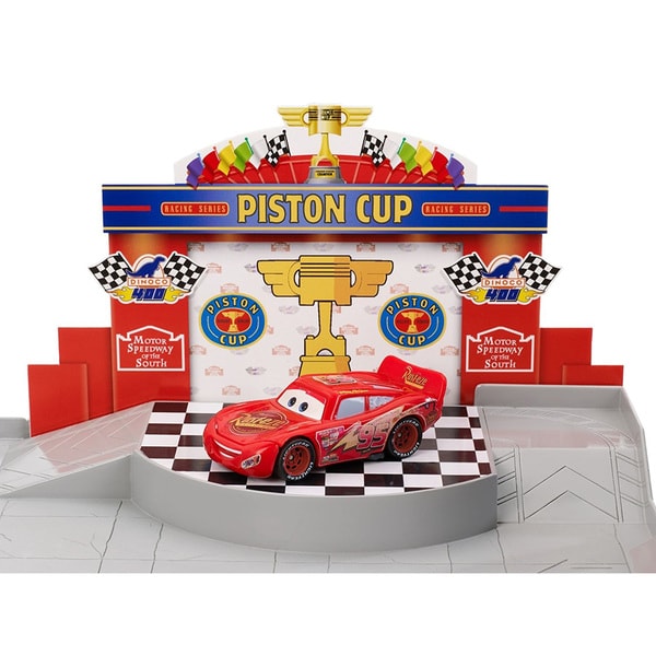 disney cars piston cup garage