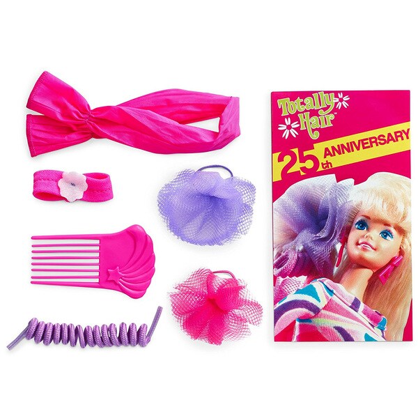 barbie totally hair 25th anniversary doll