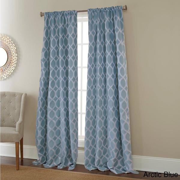 Sherry Kline Infinity Jacquard 96 Inch Curtain Panel Pair Sherry Kline Infinity Jacquard 96 Inch Curtain Panel Pair Free Shipping Today 16648951