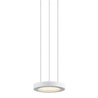 Sonneman Lighting Chromaglo Bright White LED Satin White Round Pendant ...