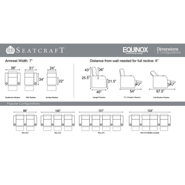 seatcraft equinox home theater seating