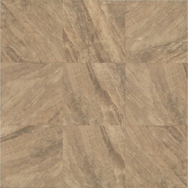 Stone Mountain Walnut Porcelain Outdoor Wall Tile (Case of 4
