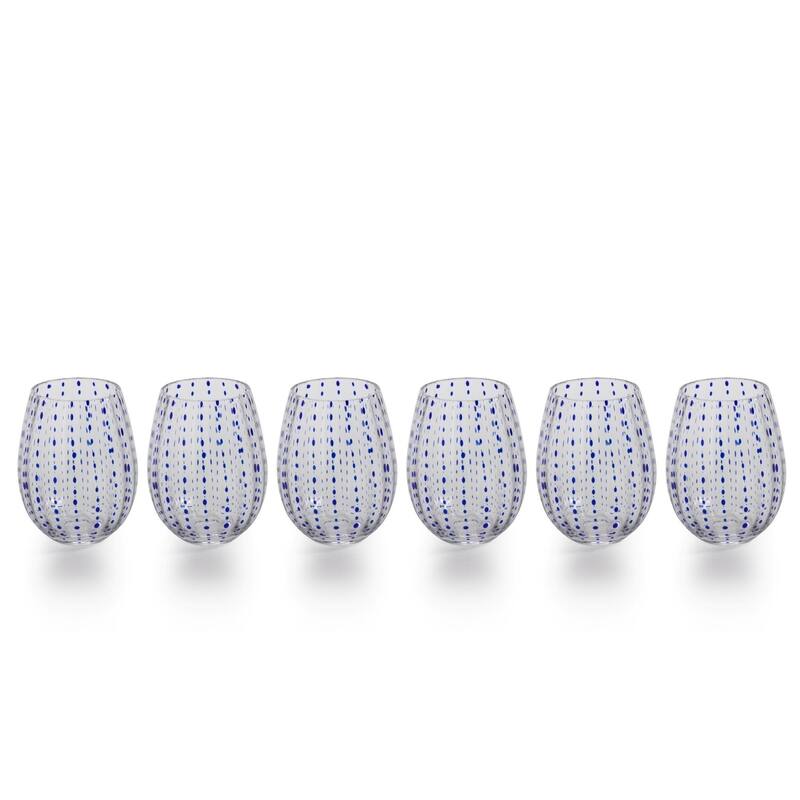 "Mavi" 5" Tall Wine Glass (Set of 6)