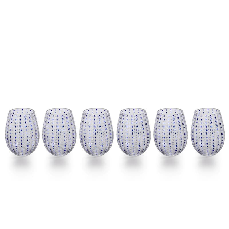 "Mavi" 5" Tall Wine Glass (Set of 6)