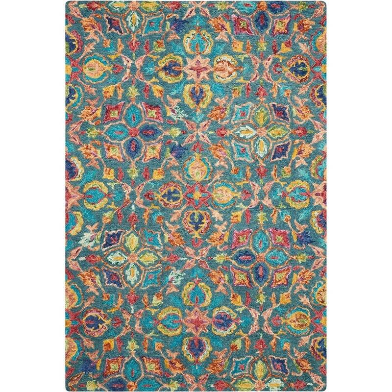 Nourison Vivid Hand-tufted Floral Wool Area Rug