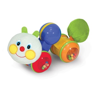K's Kids Press and Go Inchworm Baby Toy