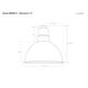 12" Blackspot LED Barn Light with Sleek Arm in Matte Black
