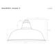 14" Goodyear LED Barn Light with Contemporary Arm in Black