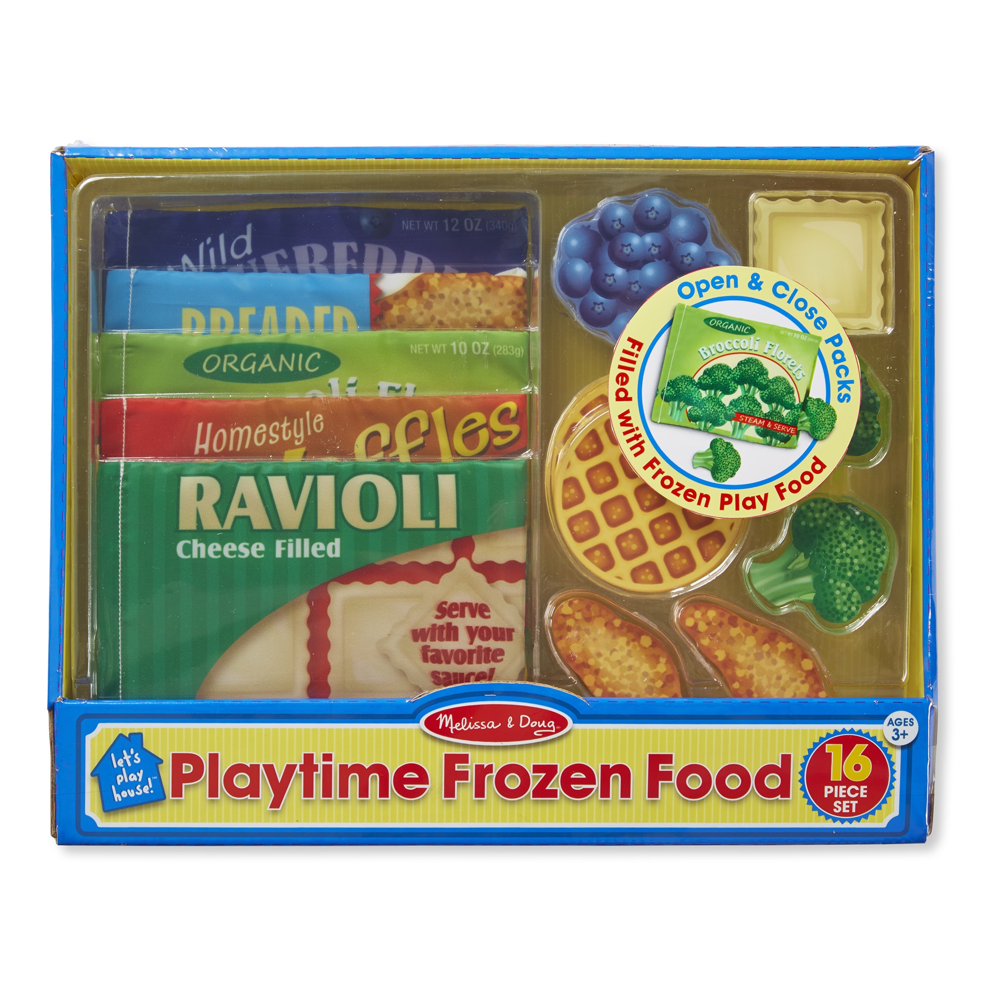 melissa and doug frozen food set